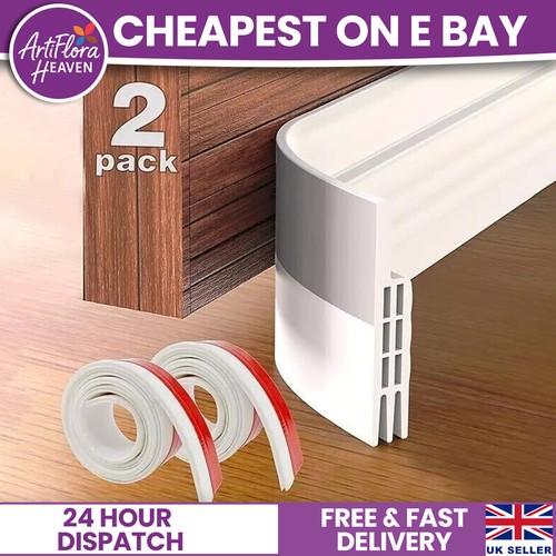Pack white door draught - of,