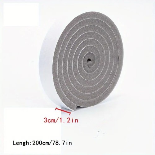 Foam weather strip draught - 4m,