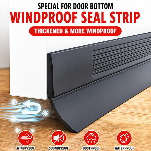 Door bottom seal strip self - door,